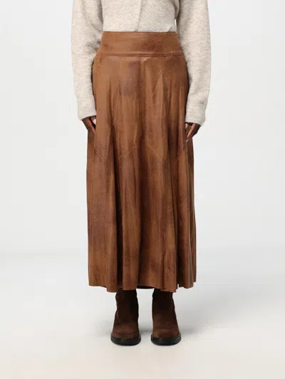 ISABEL MARANT SKIRT ISABEL MARANT WOMAN COLOR BROWN