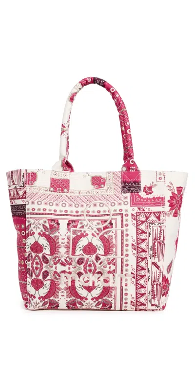 ISABEL MARANT SMALL YENKY TOTE RED