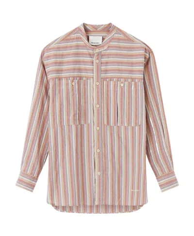 ISABEL MARANT ISABEL MARANT BUTTON-UP STRIPED SHIRT