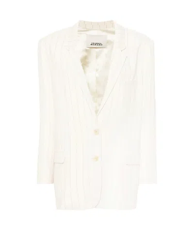 ISABEL MARANT STRIPED SUIT COAT