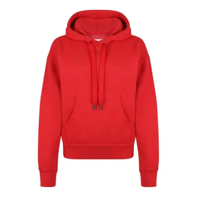 ISABEL MARANT ISABEL MARANT SYLLA LOGO EMBROIDERED DRAWSTRING HOODIE