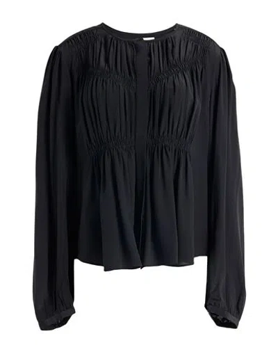 ISABEL MARANT ISABEL MARANT WOMAN TOP BLACK SIZE 8 SILK