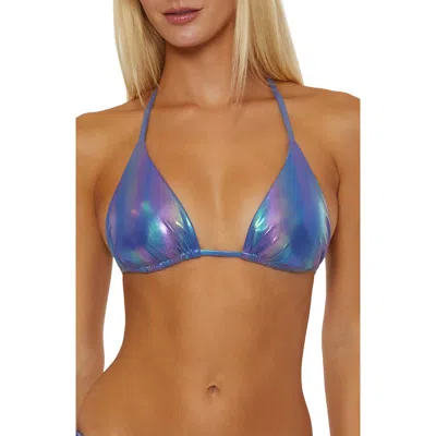 ISABELLA ROSE ISABELLA ROSE DISCO FEAVER TRIANGLE BIKINI TOP