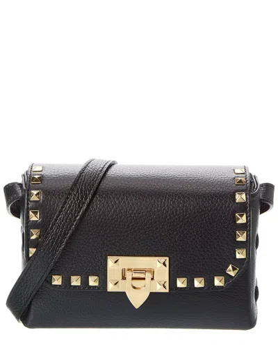 ISABELLA ROSETTI JULIETTE STUDDED LEATHER SHOULDER BAG