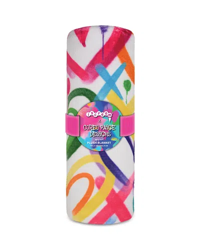 ISCREAM COREY PAIGE HEARTS PLUSH BLANKET