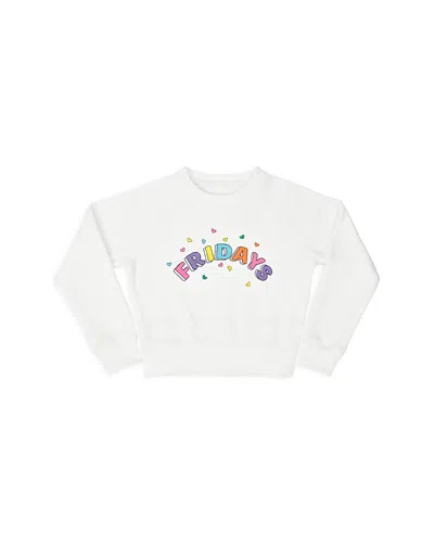 ISCREAM GIRLS' FRIDAY CREWNECK SWEATSHIRT - BIG KID