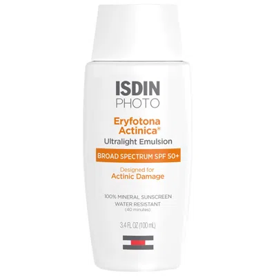 ISDIN ERYFOTONA ACTINICA ULTRALIGHT MINERAL SUNSCREEN SPF 50+ 3.4 OZ / 100 ML