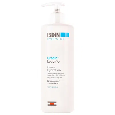 ISDIN URADIN LOTION 10 HYDRATING BODY LOTION FOR DRY SKIN 13.5 OZ / 400 ML