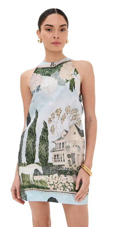 ISLA AND WHITE ANTHEIA DRESS PROVENCE