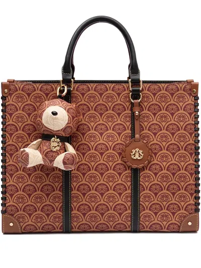 &ISLA LEATHER TOTE BAG