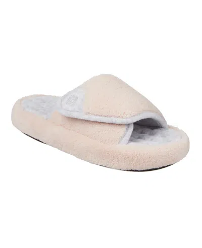 ISOTONER SIGNATURE WOMEN'S MICROTERRY SPA SLIDE CLOG SLIPPERS