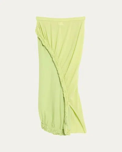 ISSEY MIYAKE BEANSTALK SPIRAL KNIT SKIRT