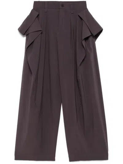 ISSEY MIYAKE DRAPED TROUSERS