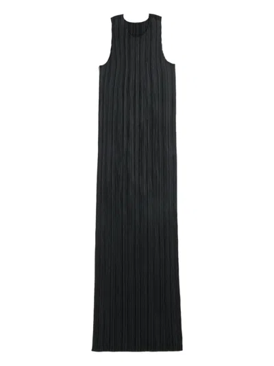 ISSEY MIYAKE FITTED MIDI DRESS