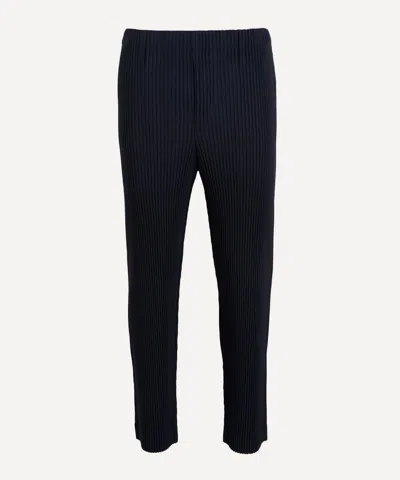 ISSEY MIYAKE HOMME PLISSE ISSEY MIYAKE MENS CORE PLEATED STRAIGHT LEG TROUSERS