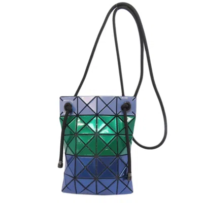 ISSEY MIYAKE METALLIC BLUE PVC SHOULDER BAG (PRE-OWNED)