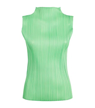 ISSEY MIYAKE NEW COLORFUL BASICS 4 SLEEVELESS TOP