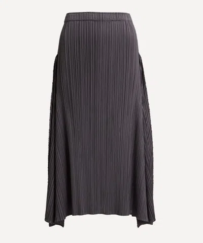 ISSEY MIYAKE PLEATS PLEASE ISSEY MIYAKE WOMEN'S EFFICIENT SQUARE PLEATED SKIRT