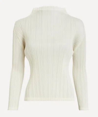 ISSEY MIYAKE PLEATS PLEASE ISSEY MIYAKE WOMEN'S MONTHLY COLOURS DECEMBER PLEATED TOP