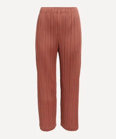 ISSEY MIYAKE PLEATS PLEASE ISSEY MIYAKE WOMEN'S MONTHLY COLOURS DECEMBER PLEATED TROUSERS