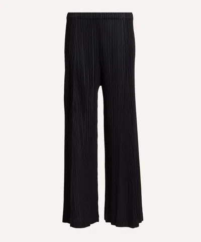 ISSEY MIYAKE PLEATS PLEASE ISSEY MIYAKE WOMEN'S THICKER BOTTOMS 2 PLEATED TROUSERS