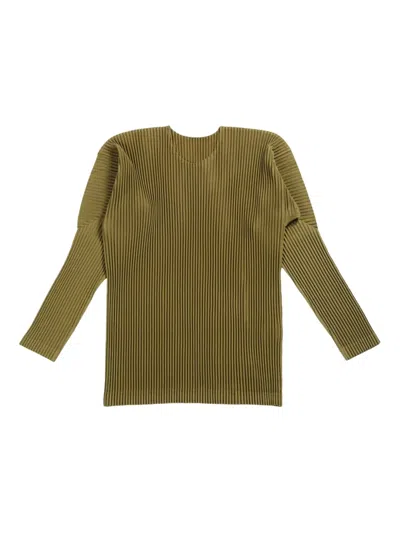 ISSEY MIYAKE PLISSÉ-EFFECT T-SHIRT