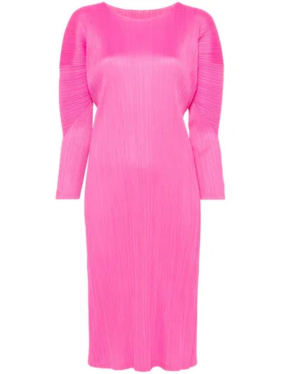 ISSEY MIYAKE PLISSÉ MIDI DRESS