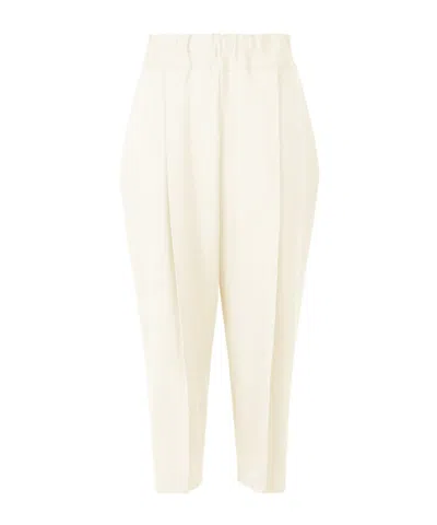 ISSEY MIYAKE ISSEY MIYAKE CAMPAGNE CROPPED TROUSERS