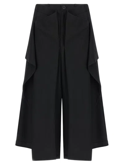 ISSEY MIYAKE UNI-FORM (WOOL) PANTS BLACK