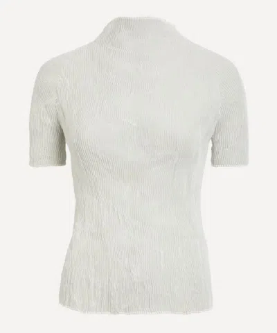 ISSEY MIYAKE ISSEY MIYAKE WOMEN'S CHIFFON TWIST TOP