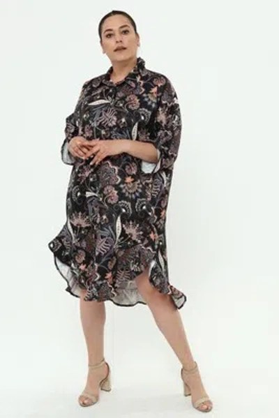 IT VISKOSE JAQUARD VOLANTS KLEID/ TUNIKA VON MÄDCHENGLÜCK