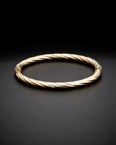 ITALIAN GOLD 14K ITALIAN GOLD BANGLE