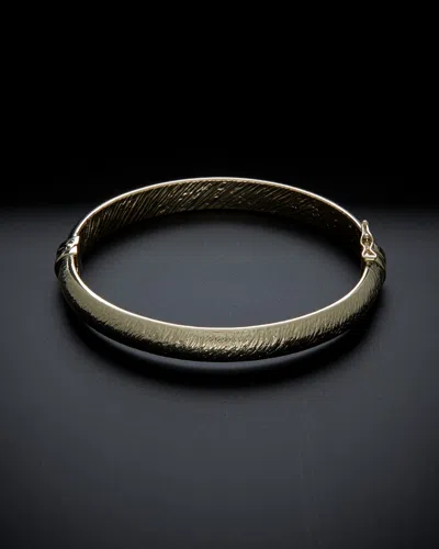 ITALIAN GOLD 14K ITALIAN GOLD BANGLE
