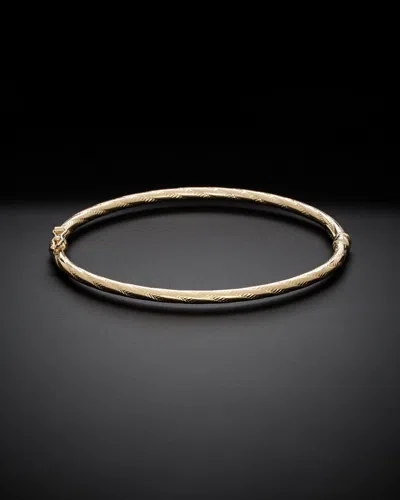 ITALIAN GOLD 14K ITALIAN GOLD BANGLE BRACELET