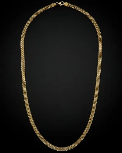 ITALIAN GOLD 14K ITALIAN GOLD BISMARK NECKLACE