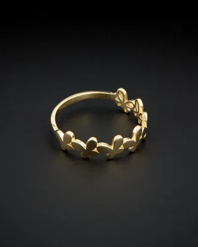 ITALIAN GOLD 14K ITALIAN GOLD BUTTERFLIES RING