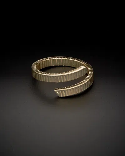 ITALIAN GOLD 14K ITALIAN GOLD BYPASS RING