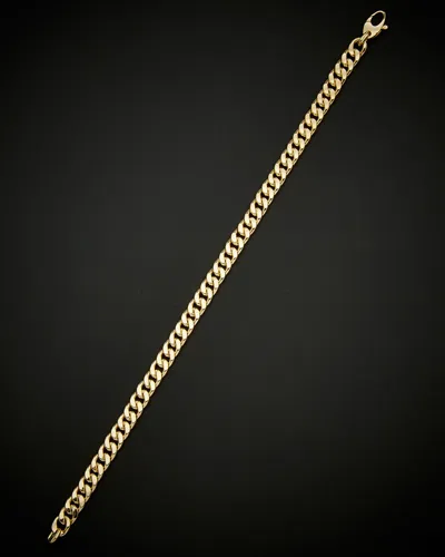 ITALIAN GOLD 14K ITALIAN GOLD CURB BRACELET