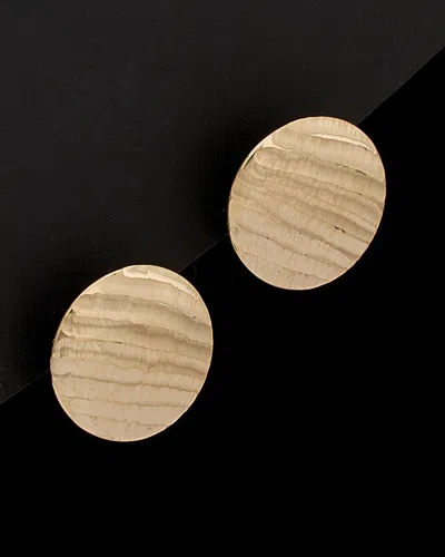 ITALIAN GOLD 14K ITALIAN GOLD DISC EARRINGS