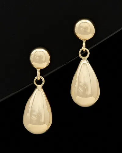 ITALIAN GOLD 14K ITALIAN GOLD DROP EARRINGS
