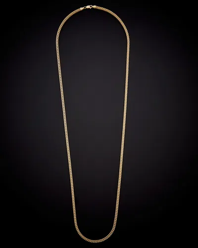 ITALIAN GOLD 14K ITALIAN GOLD FRANCO LINK NECKLACE