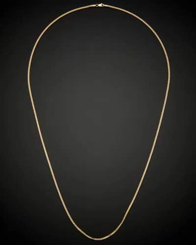 ITALIAN GOLD 14K ITALIAN GOLD FRANCO LINK NECKLACE