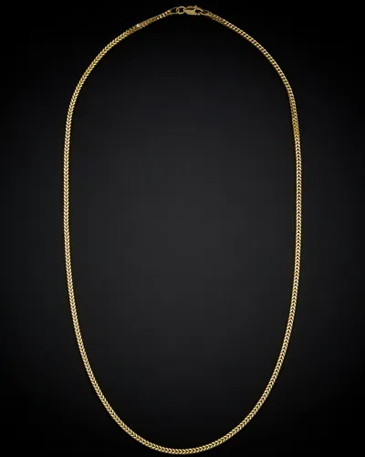 ITALIAN GOLD 14K ITALIAN GOLD FRANCO LINK NECKLACE