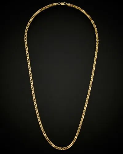 ITALIAN GOLD 14K ITALIAN GOLD FRANCO LINK NECKLACE