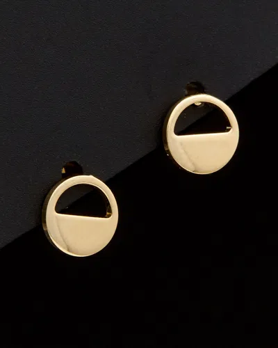 ITALIAN GOLD 14K ITALIAN GOLD GEOMETRIC STUDS