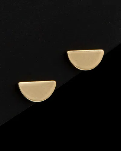 ITALIAN GOLD 14K ITALIAN GOLD HALF CIRCLE STUDS