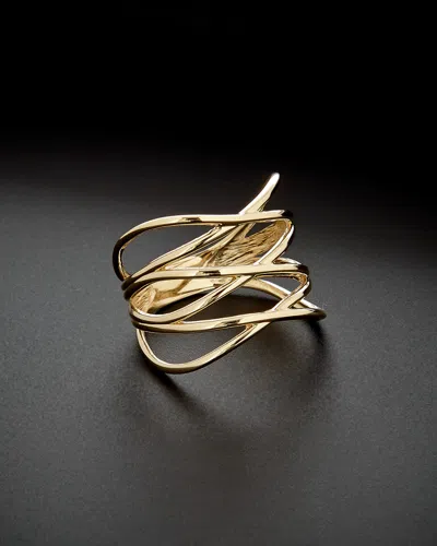 ITALIAN GOLD 14K ITALIAN GOLD HIGHWAY RING