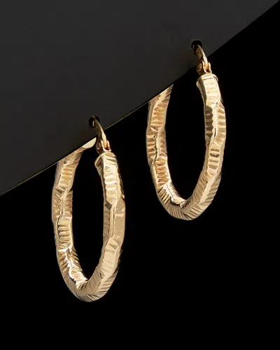 ITALIAN GOLD 14K ITALIAN GOLD HOOPS