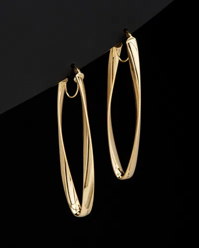 ITALIAN GOLD 14K ITALIAN GOLD HOOPS