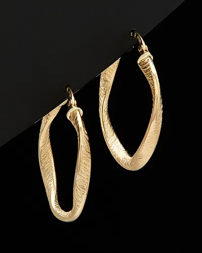 ITALIAN GOLD 14K ITALIAN GOLD HOOPS